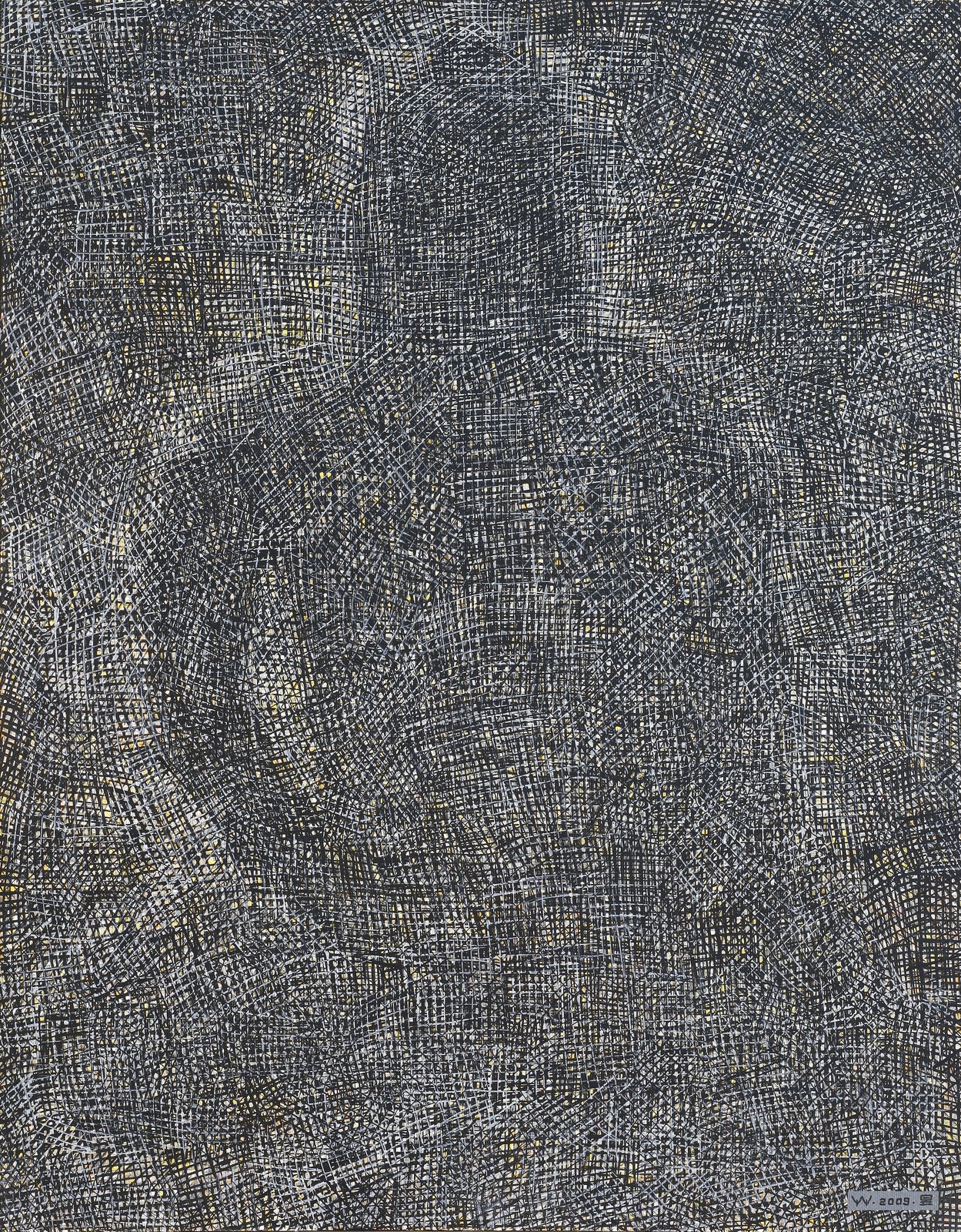 Song Yulin, Formatting — Shadow Stone, acrylic on canvas, 90 × 70 cm, 2009