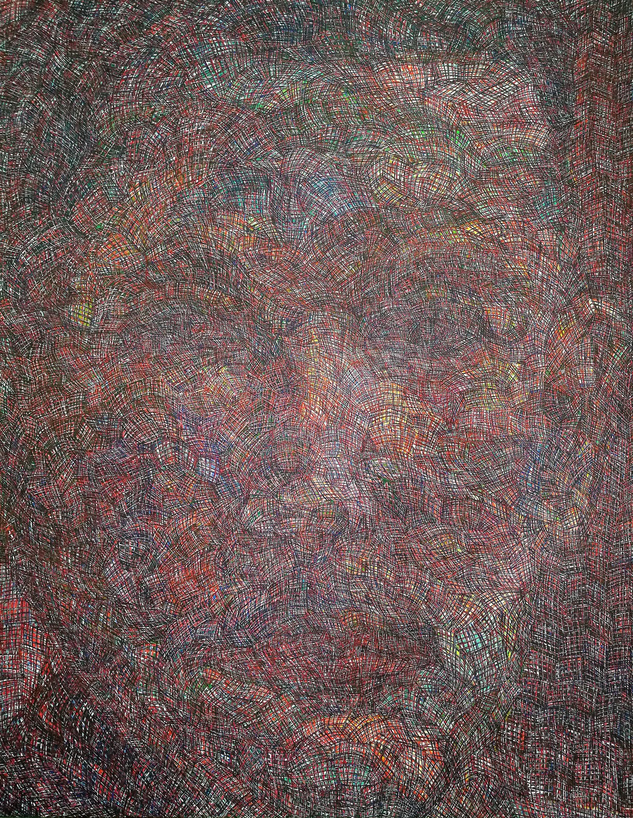 Song Yulin, Formatting — Father of Nation, acrylic on canvas, 250 × 180 cm, 2018