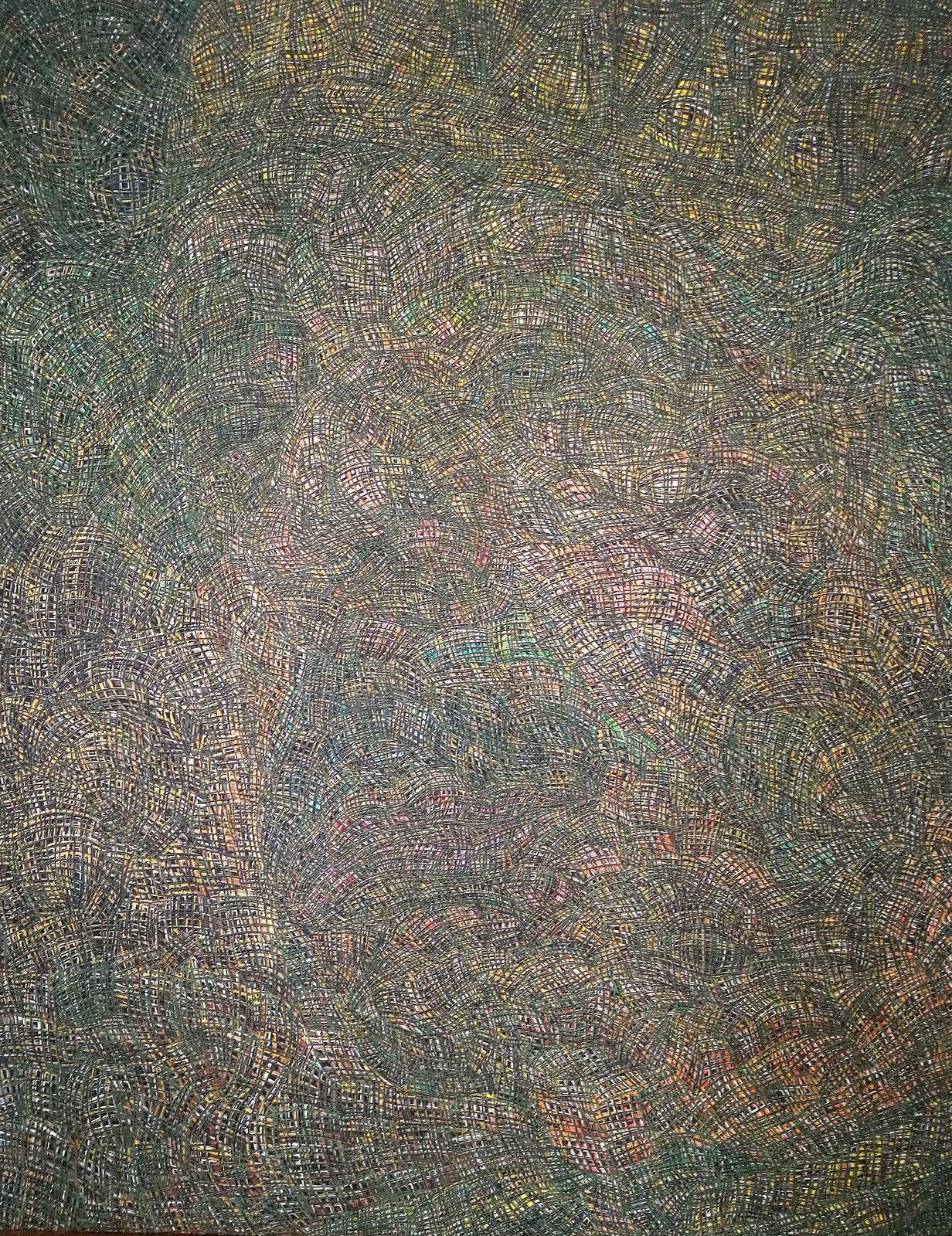 Song Yulin, Formatting — Mad Man, acrylic on canvas, 250 × 200 cm, 2018