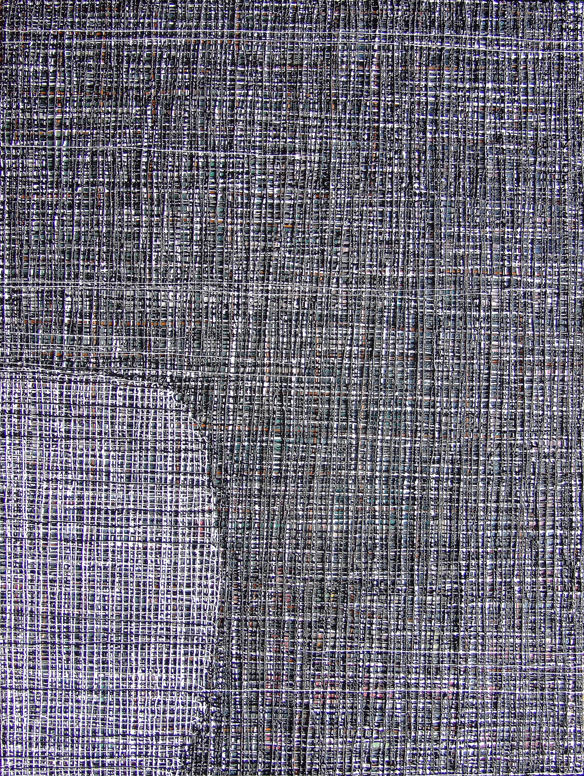 Song Yulin, Time Vortex — Gap −, acrylic on canvas, 40 × 30 cm, 2016