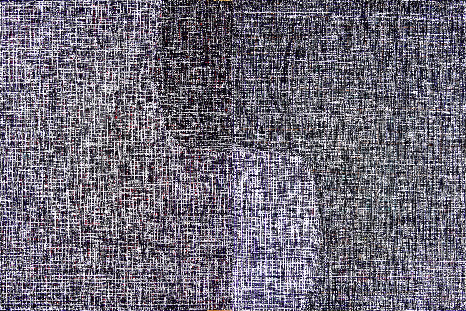 Song Yulin, Time Vortex — Gap ± (diptych), acrylic on canvas, 40 × 30 cm × 2, 2016
