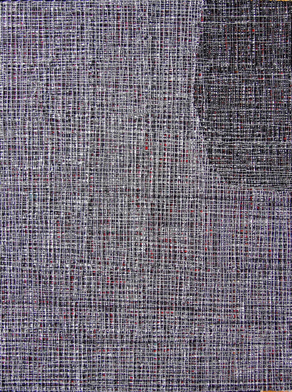 Song Yulin, Time Vortex — Gap +, acrylic on canvas, 40 × 30 cm, 2016